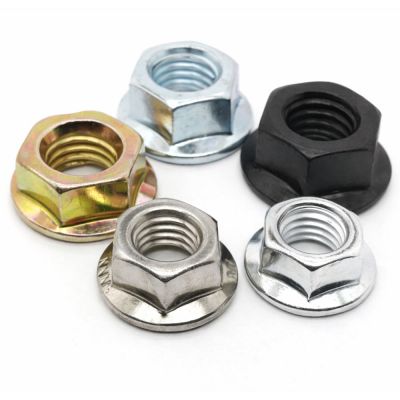 Đai Ốc Mặt Bích Chống Xoay DIN 6923 TC6177.1 GR8-GR9-M5-M6-M8-M10-M12-M14-M16